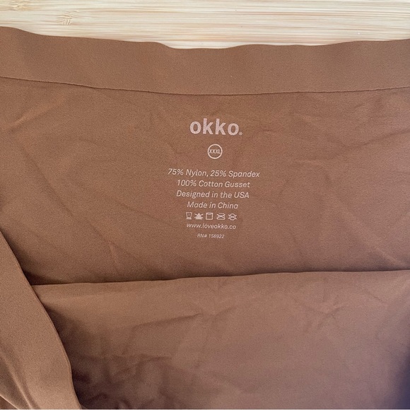 NWOT Okko High Waist Thong Womens Size 3XL - Picture 4 of 4